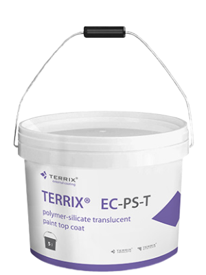 Terrix Polymer-Silicate Translucent Paint Top Coat