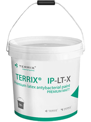 TERRIX Latex Antibacterial Hygienic Paint IP-LT-X